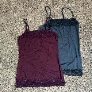 Maurice’s spaghetti strap tanks